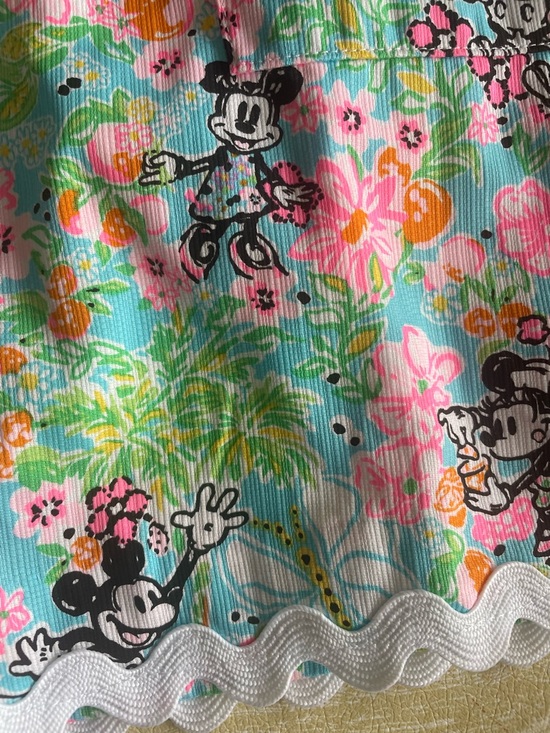 Lilly Pulitzer Disney mom!! Mickey skirt mini size 2 nwot! - Picture 4 of 8